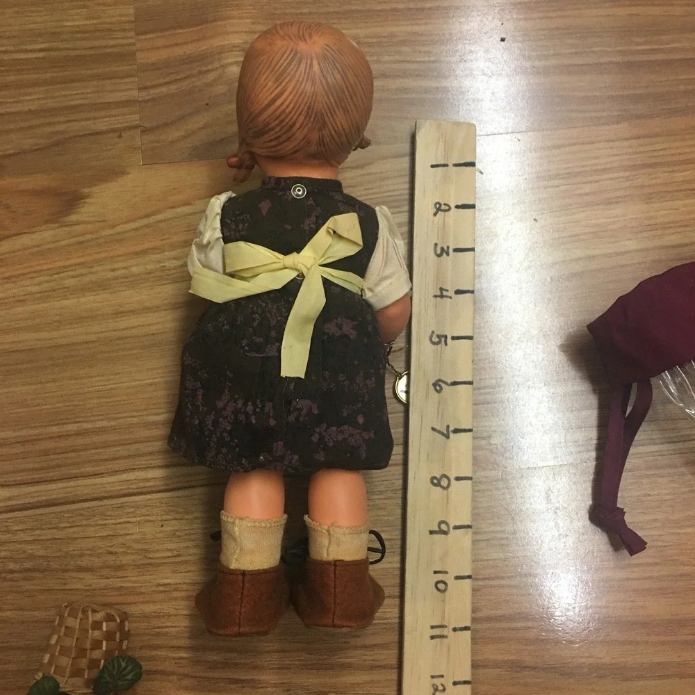 Vintage Goebel Hummel Gretel Vinyl Girl Doll 11